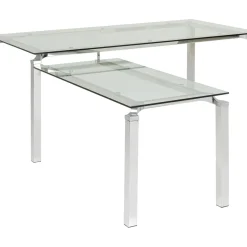 Bureau D Angle Lorenco Chrome 210X180Cm