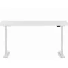 Bureau Office Blanc Blanc 160X80