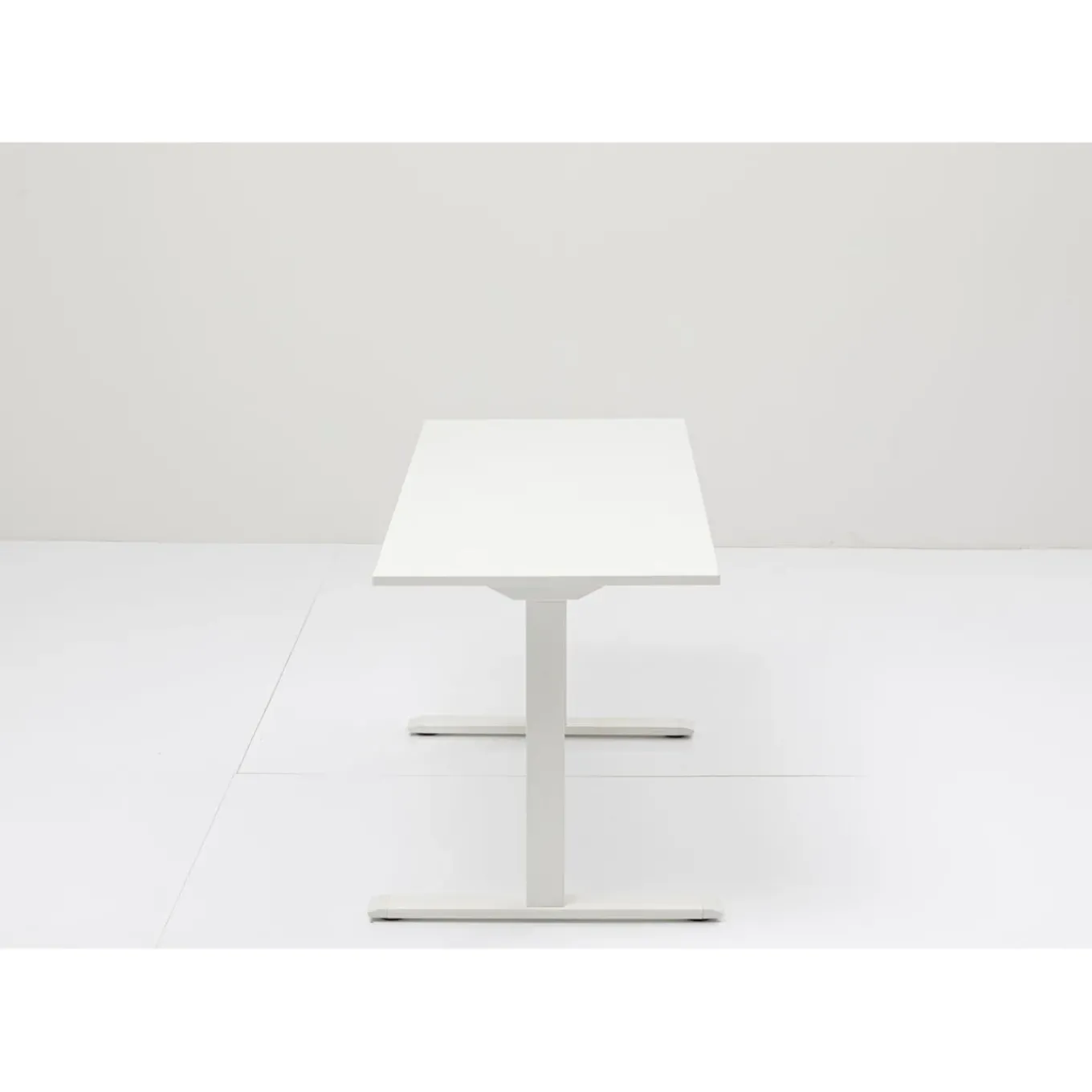 Bureau Office Blanc Blanc 160X80
