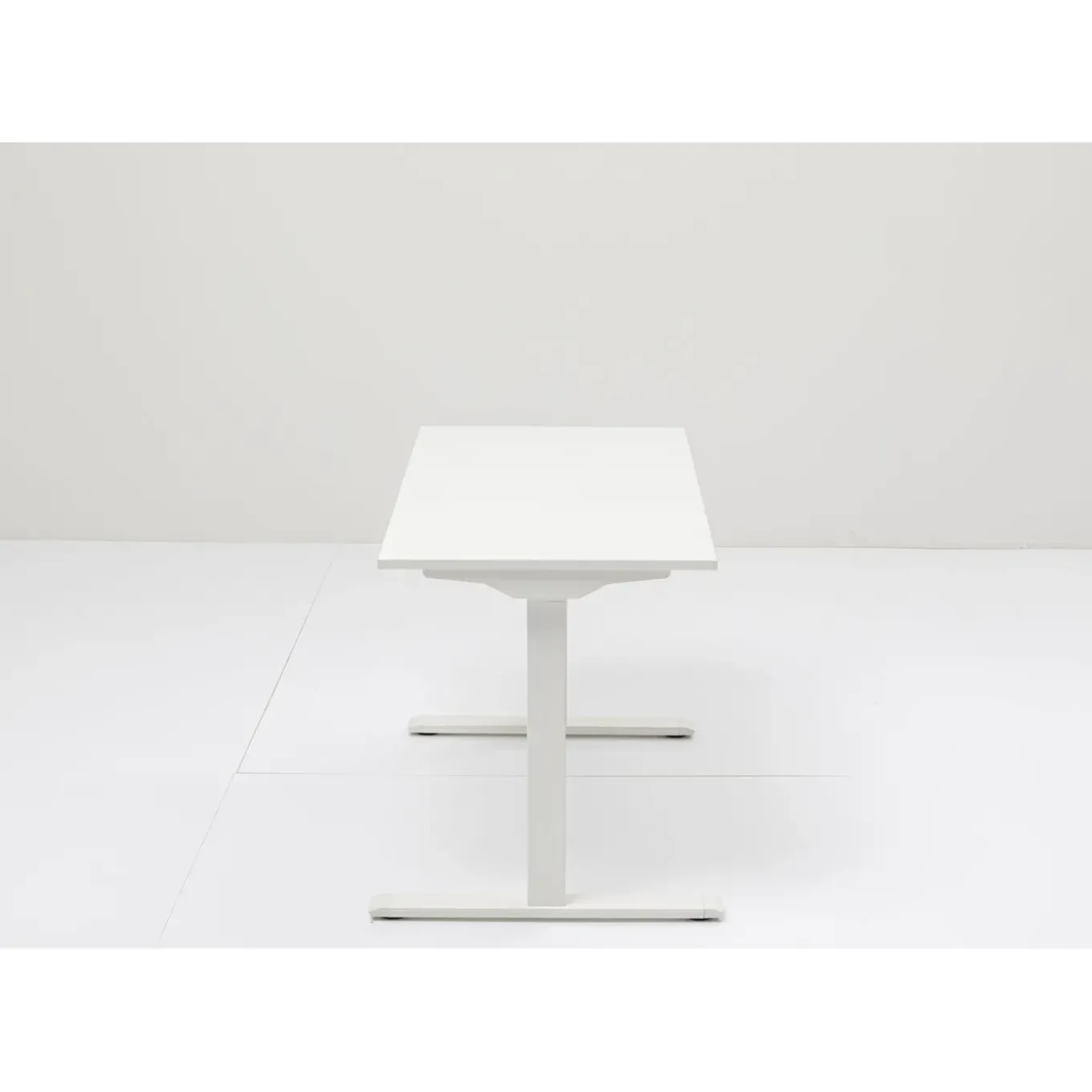 Bureau Office Blanc Blanc 160X80