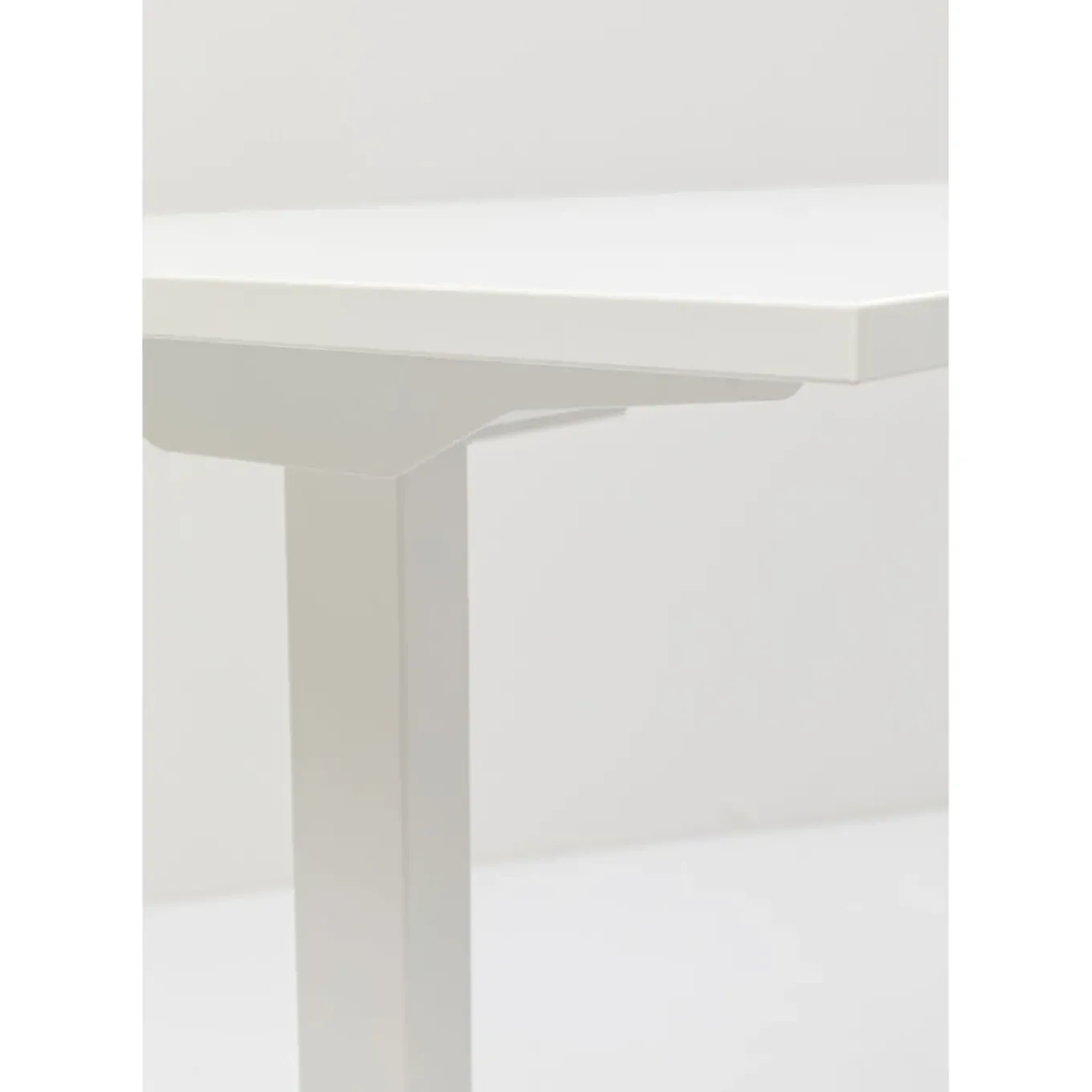 Bureau Office Blanc Blanc 160X80