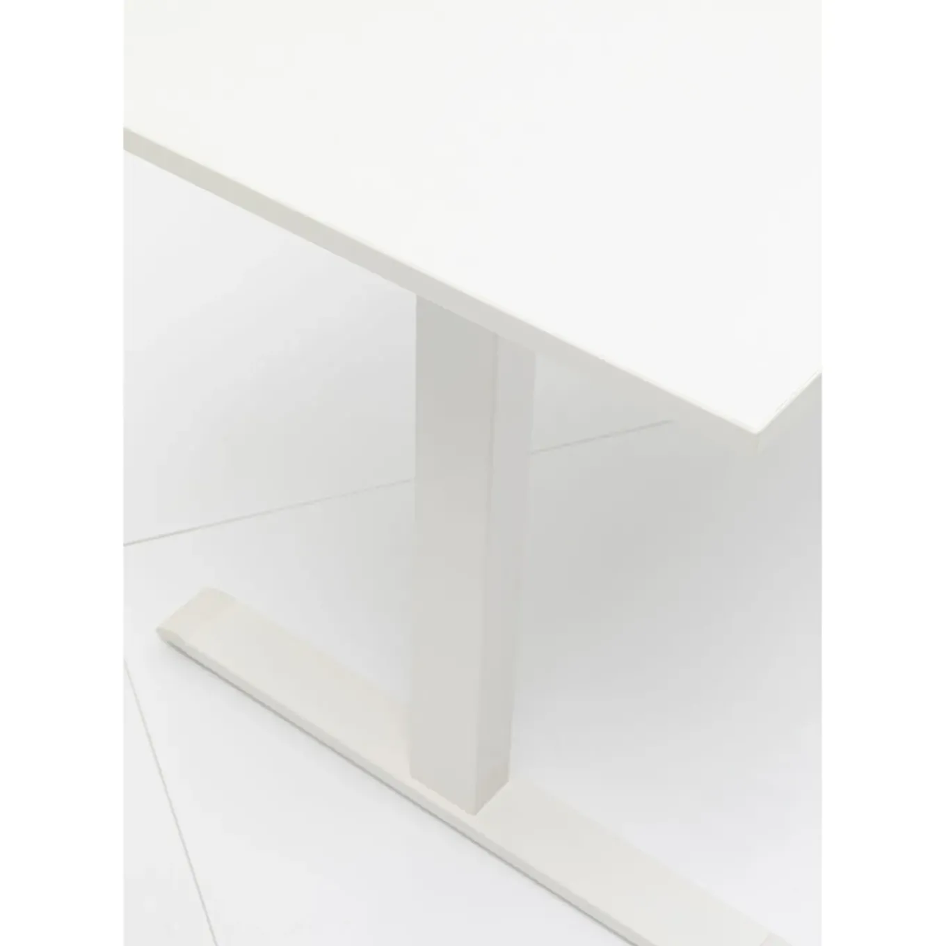 Bureau Office Blanc Blanc 160X80