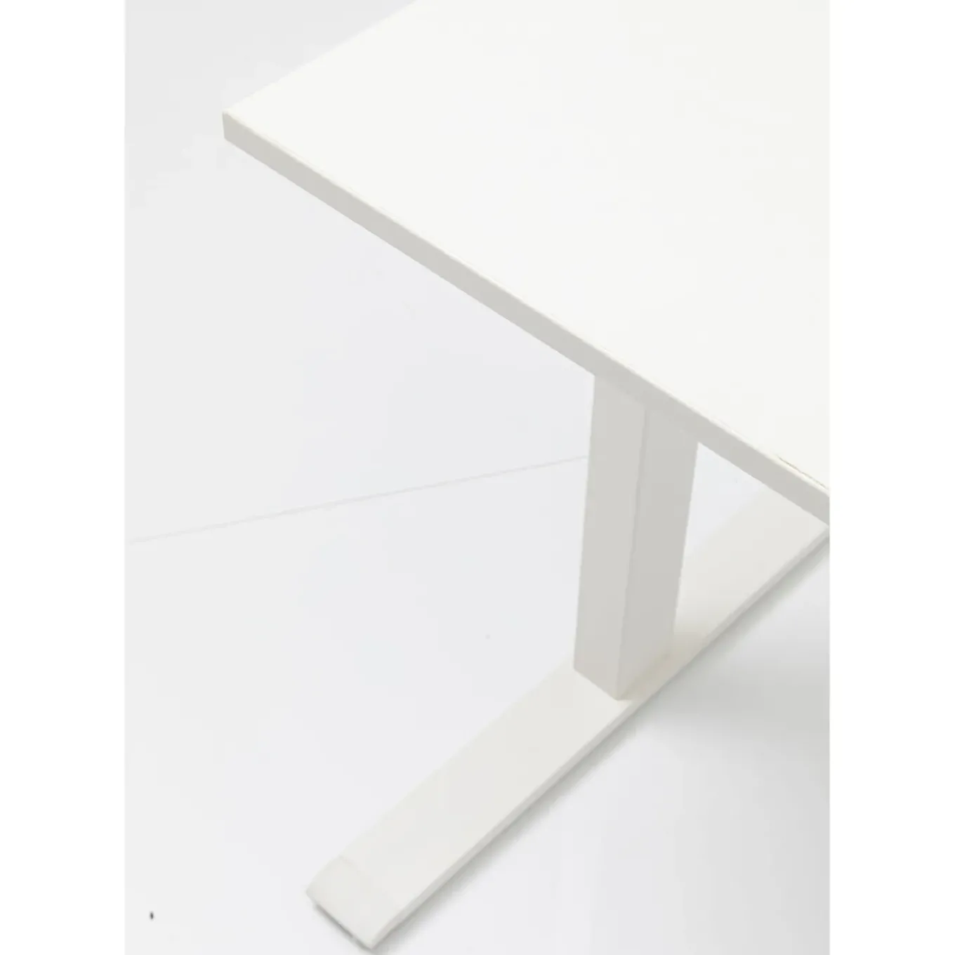 Bureau Office Blanc Blanc 160X80