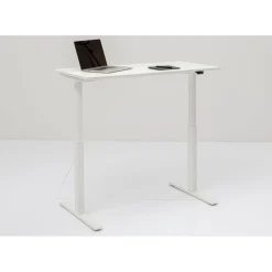 Bureau Office Blanc Blanc 120X60