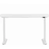 Bureau Office Blanc Blanc 140X70