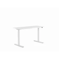 Bureau Office Blanc Blanc 140X70