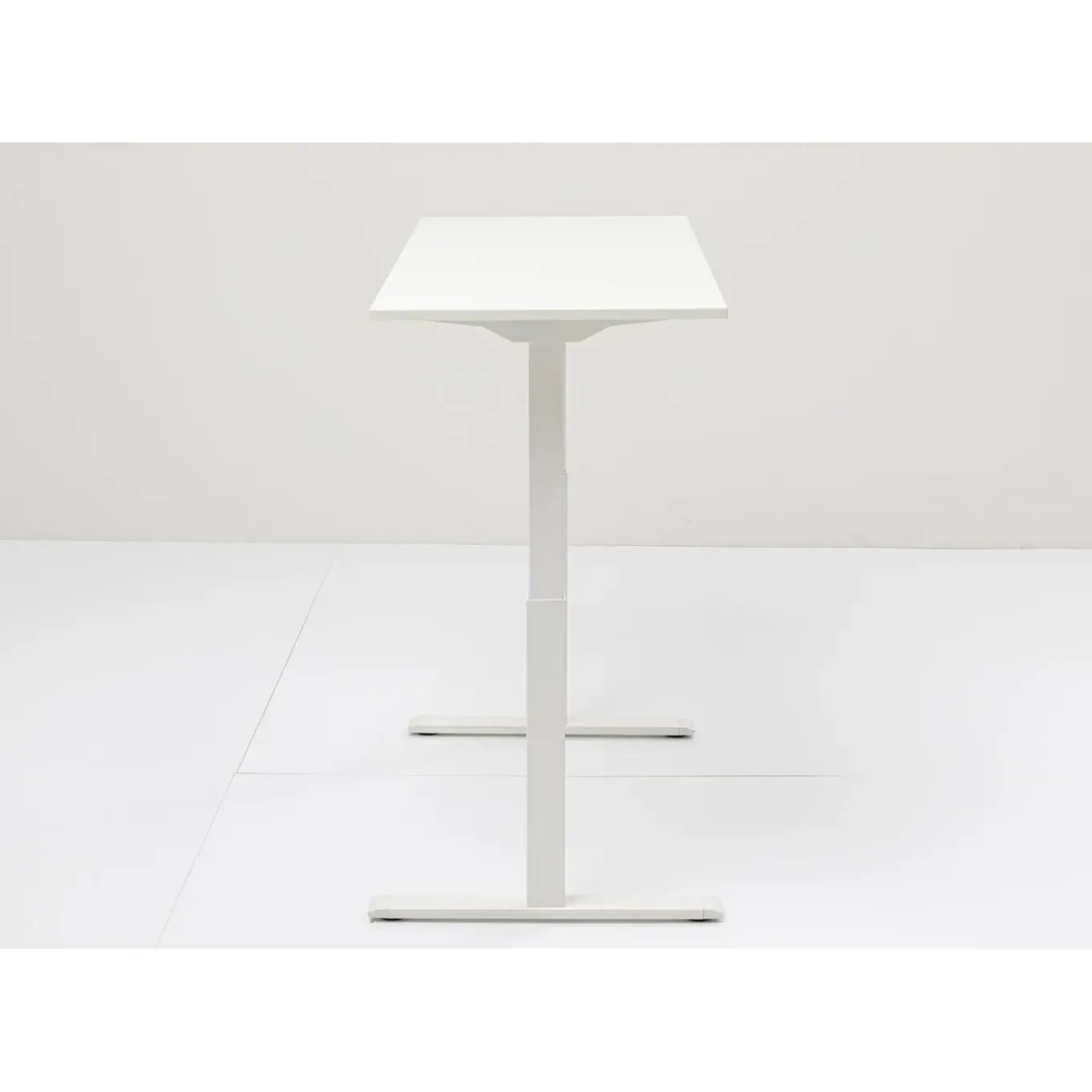 Bureau Office Blanc Blanc 140X70
