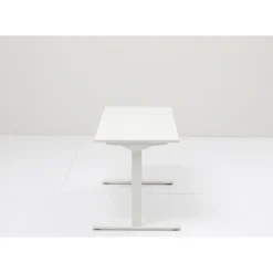 Bureau Office Blanc Blanc 140X70