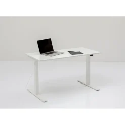 Bureau Office Blanc Blanc 140X70