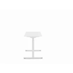 Bureau Office Blanc Blanc 140X70