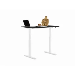 Bureau Office Blanc Noir 120X70