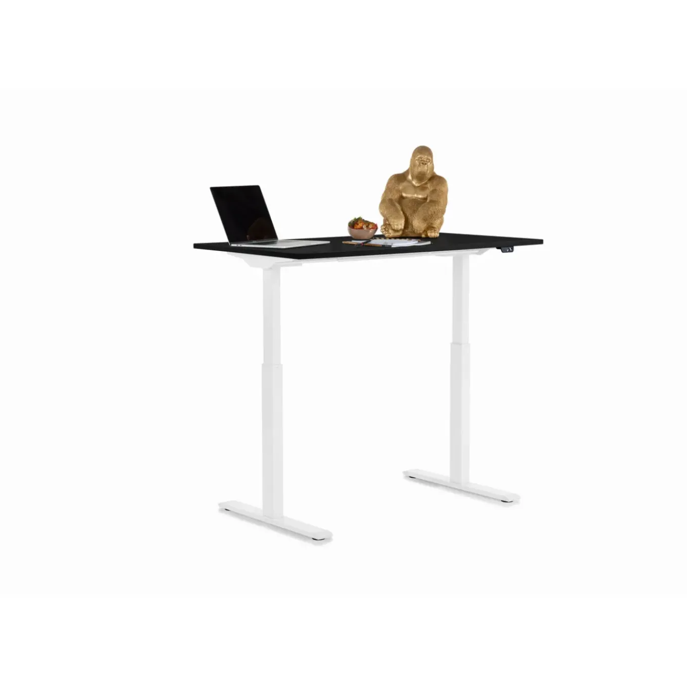 Bureau Office Blanc Noir 120X70