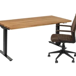 Bureau Office Jackie Chene Noir 160X80