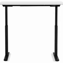 Bureau Office Noir Blanc 140X70