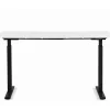 Bureau Office Noir Blanc 120X60Cm