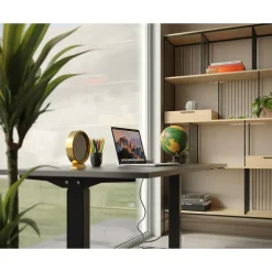 Bureau Office Noir Noir 140X70