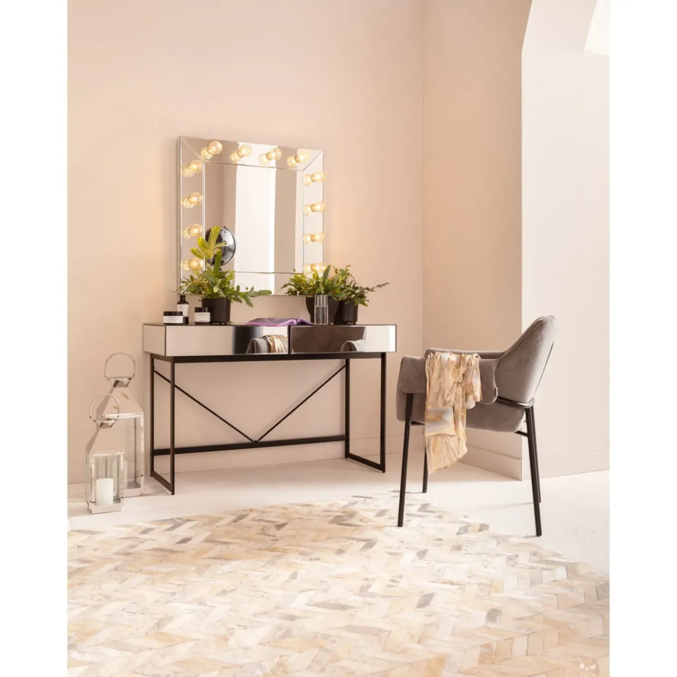 Bureau Soran Noir 120X50Cm
