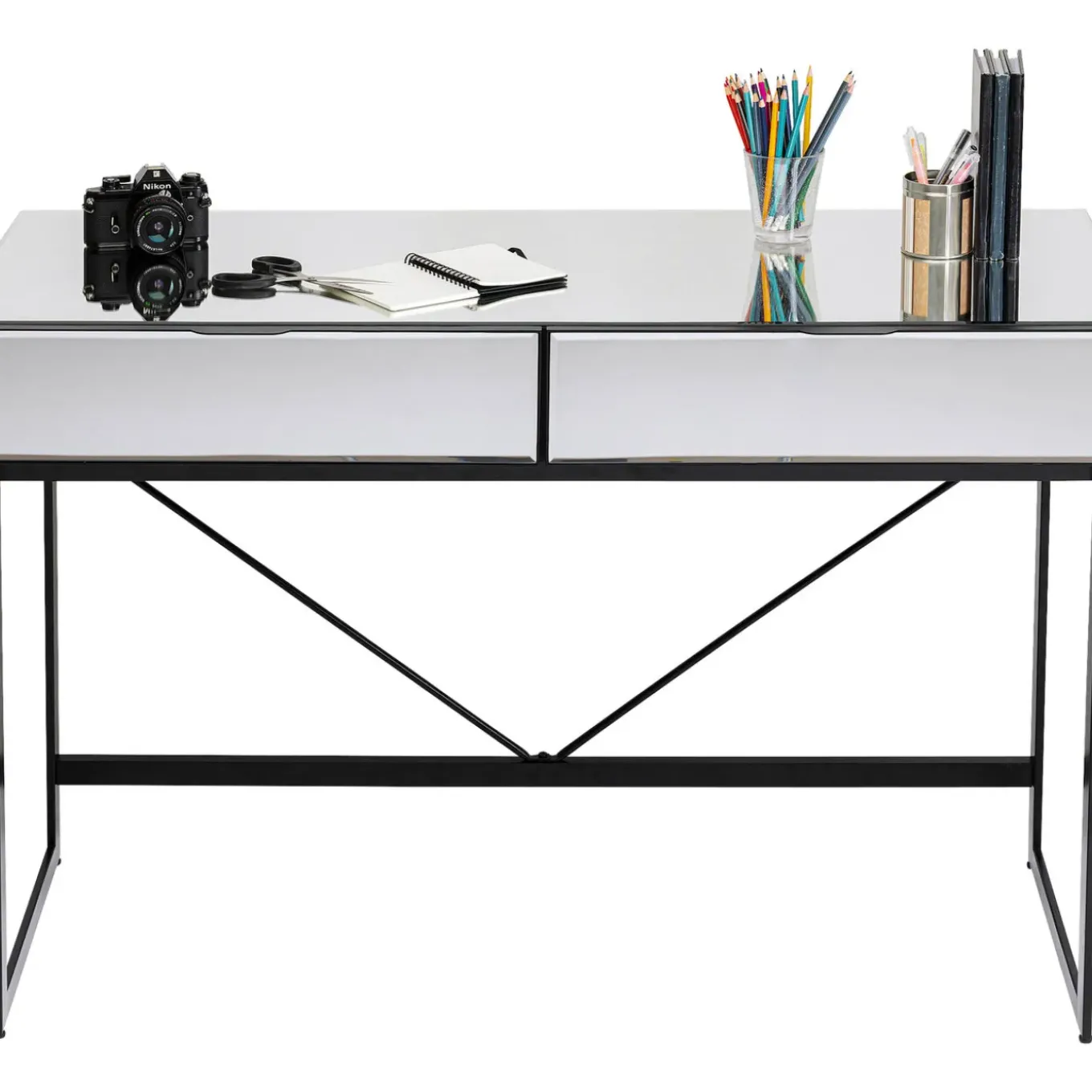 Bureau Soran Noir 120X50Cm