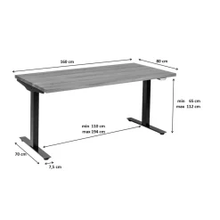Bureau Symphony 160X80