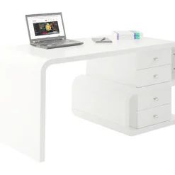 Bureau White Club Snake 150X70Cm