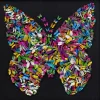 Cadre Décoratif Farfalla 120X120Cm