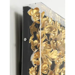 Cadre Décoratif Gold Flower 60X60Cm