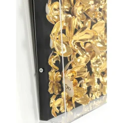 Cadre Décoratif Gold Flower 60X60Cm