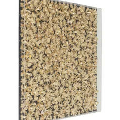 Cadre Décoratif Gold Flower 120X120Cm