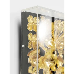 Cadre Décoratif Gold Flower 80X80Cm