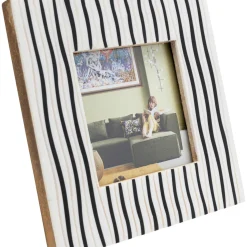 Cadre Photo Black Stripes10X10Cm