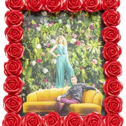 Cadre Photo Romantic Rose Rouge 20X25Cm