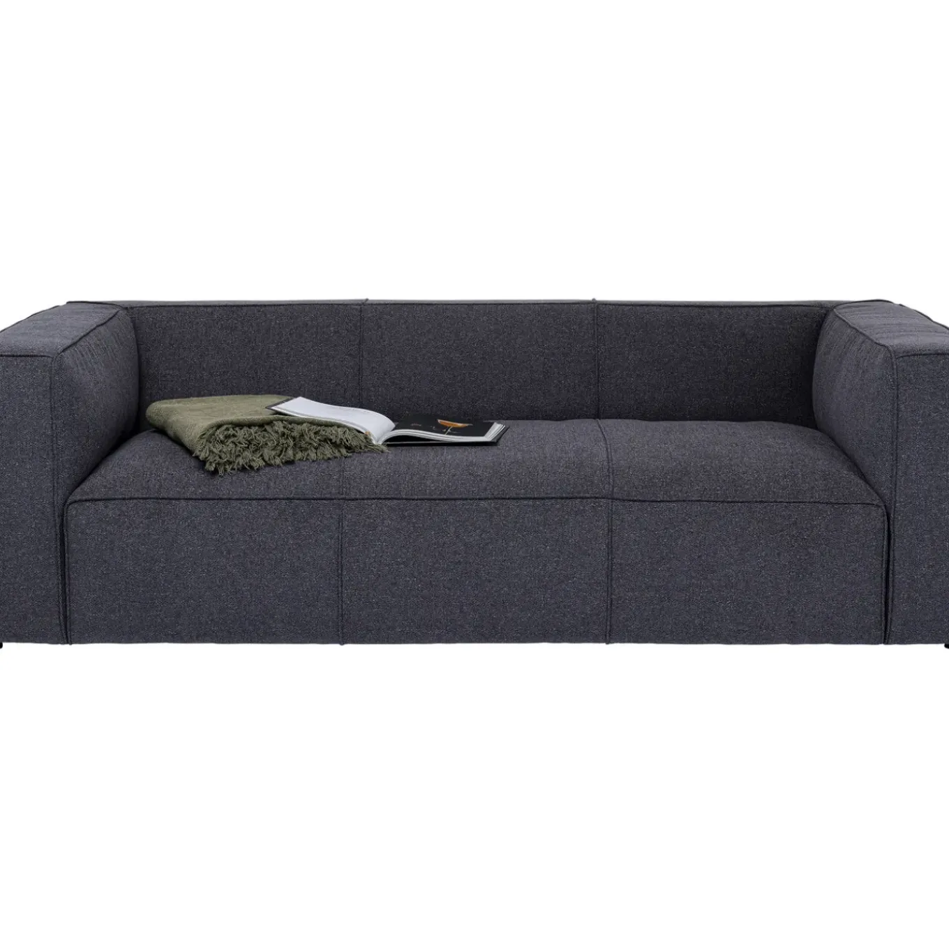 Canapés Cubetto 3-Places Gris Fonce 220Cm