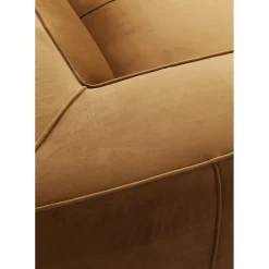 Canapés Cubetto 3-Places Velours Marron 220Cm