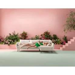 Canapés D Angle Amalfi Droite Creme 275Cm