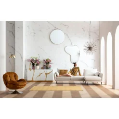 Canapés D Angle Amalfi Droite Creme 275Cm
