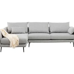 Canapés D Angle Amalfi Gauche Gris 275Cm