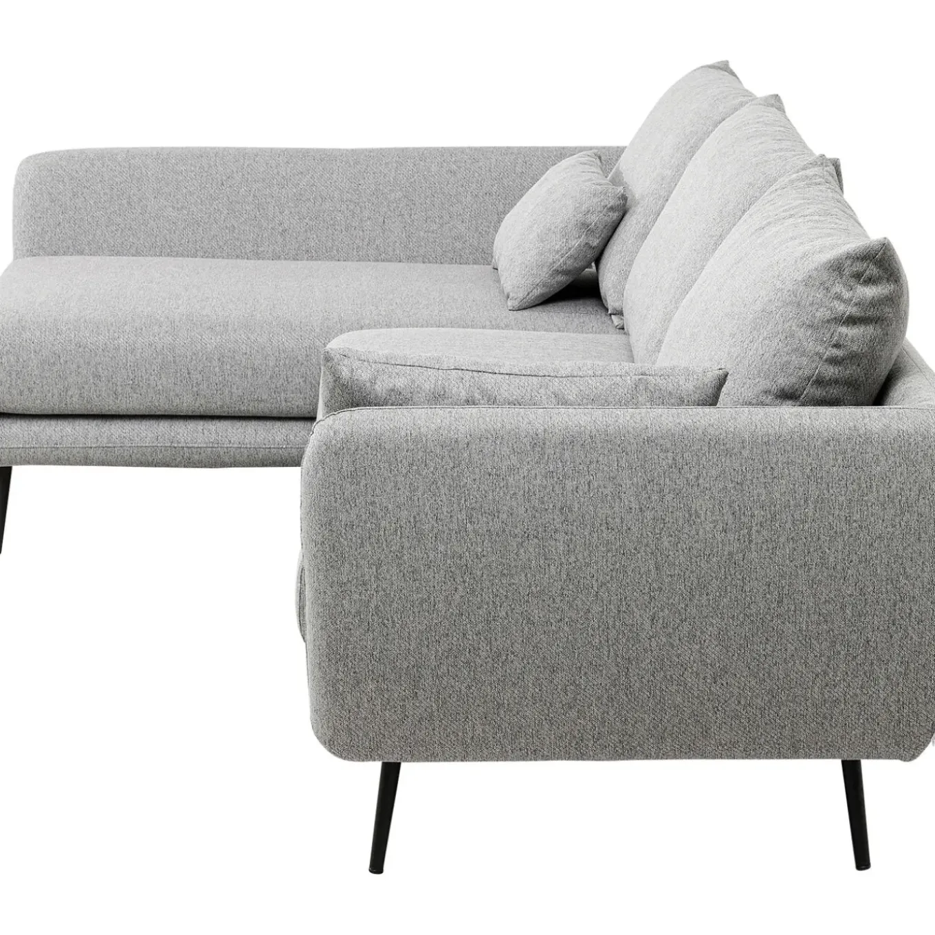 Canapés D Angle Amalfi Gauche Gris 275Cm