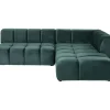 Canapés D Angle Belami Vert Fonce Droite 265Cm
