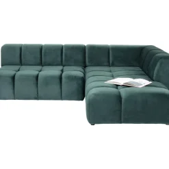 Canapés D Angle Belami Vert Fonce Droite 265Cm