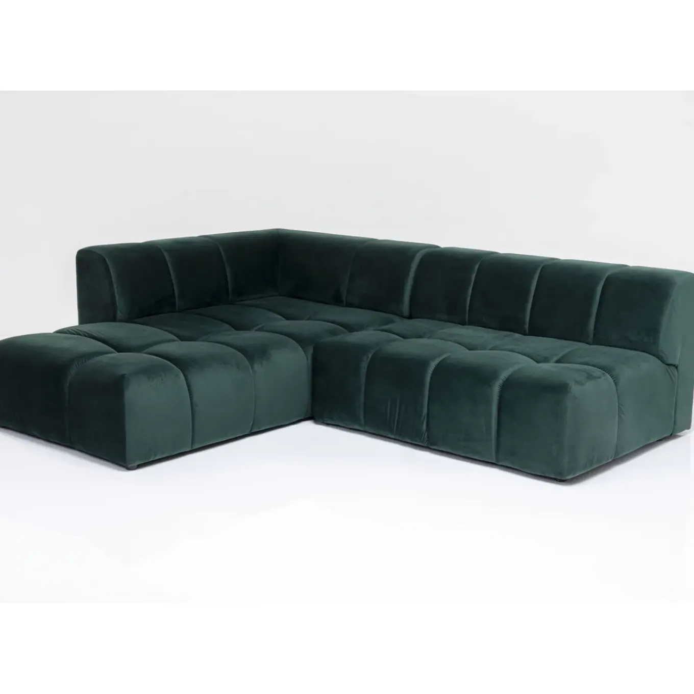 Canapés D Angle Belami Vert Fonce Gauche 265Cm