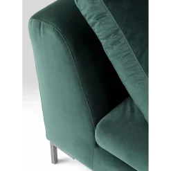 Canapés D Angle Gianni Pm Velours Vert Fonce Droite