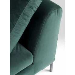 Canapés D Angle Gianni Pm Velours Vert Fonce Gauche
