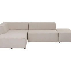 Canapés D Angle Infinity Ottomane Creme Gauche