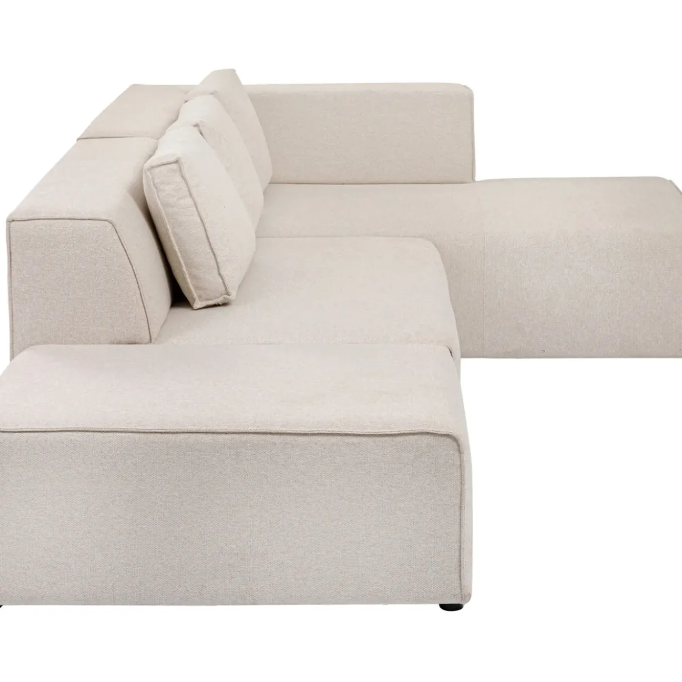 Canapés D Angle Infinity Ottomane Creme Droite