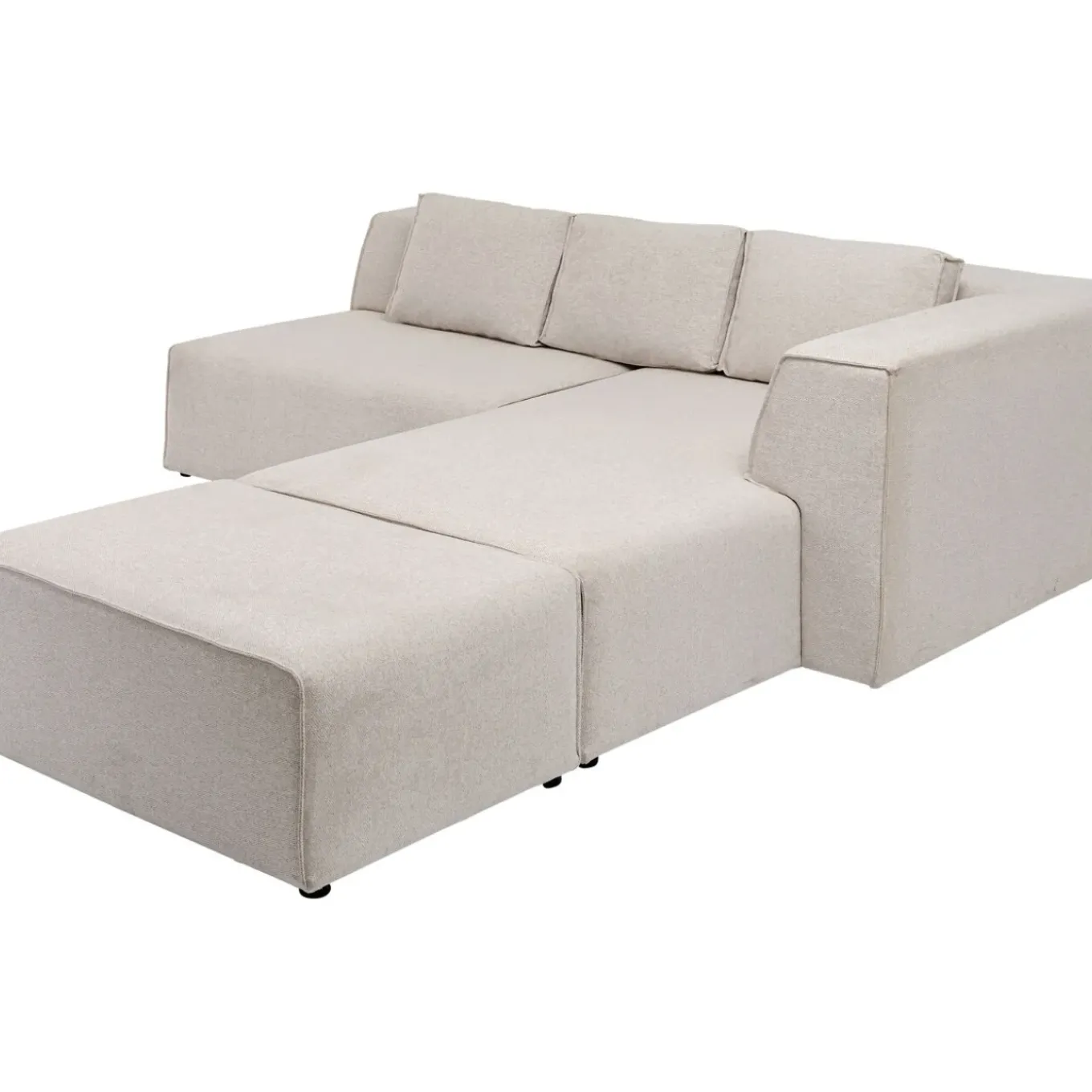 Canapés D Angle Infinity Ottomane Creme Droite