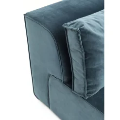 Canapés D Angle Infinity Velours Ocean Droite