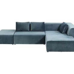 Canapés D Angle Infinity Velours Ocean Droite