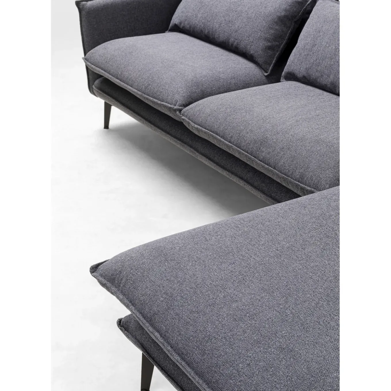 Canapés D Angle Monza Droite Gris 296Cm
