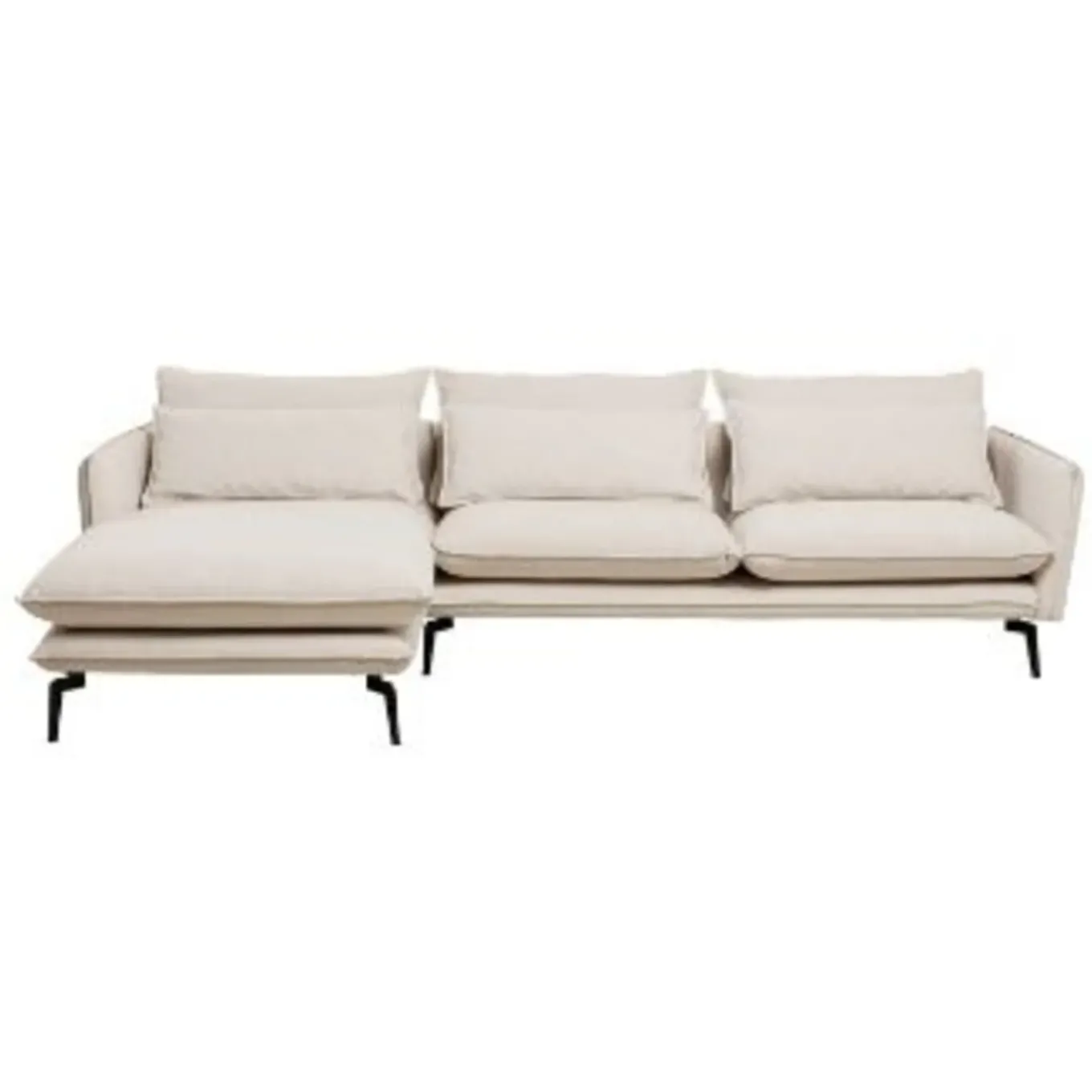 Canapés D Angle Monza Gauche Creme 296Cm