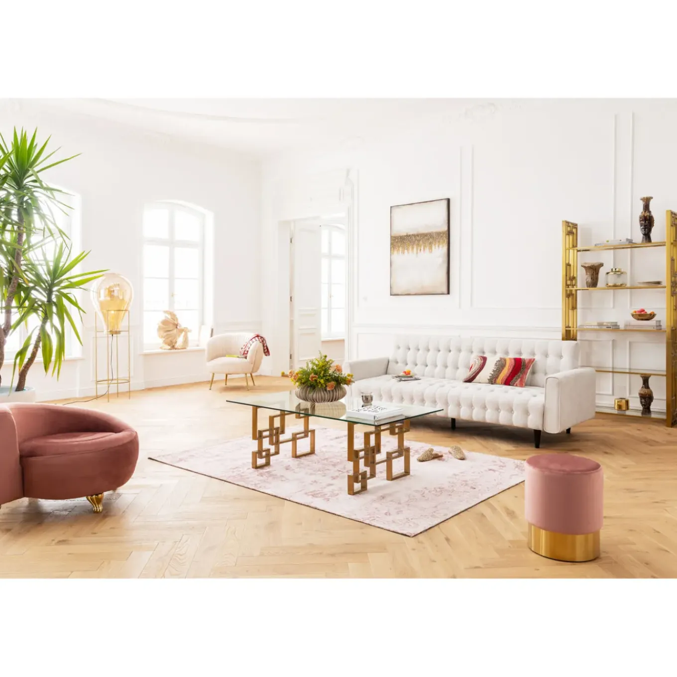 Canapés Lit Milchbar Beige 219Cm